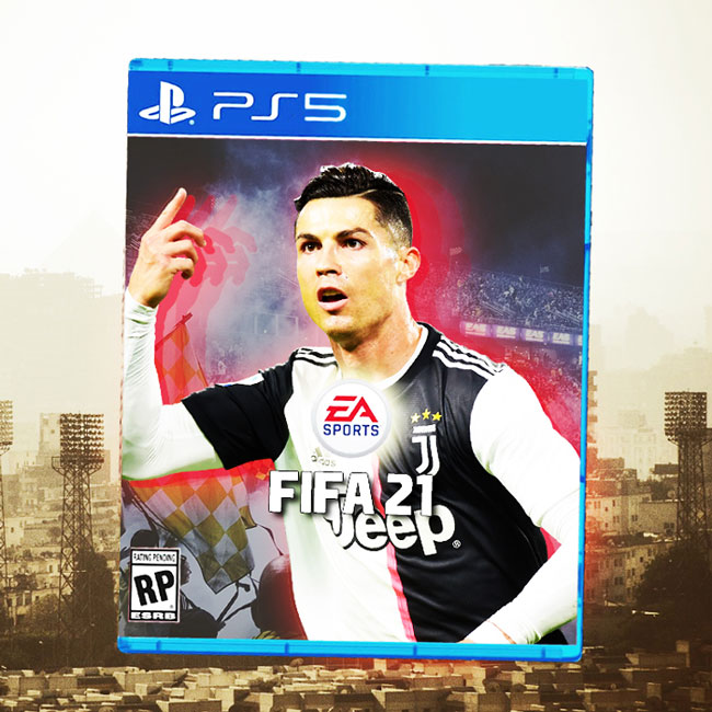 cristiano ronaldo fifa 21 cover